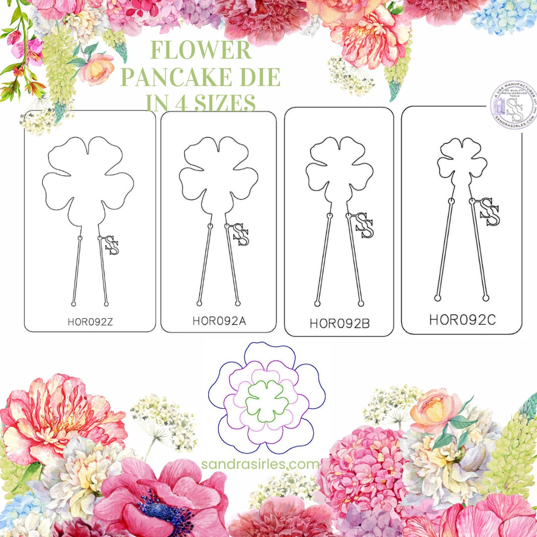 PANCAKE DIE HOR092 FLOWER